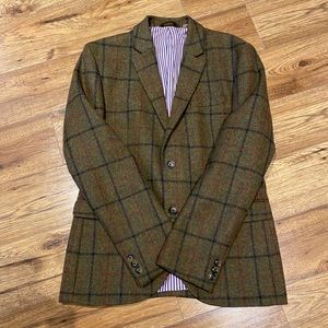 Rare Mens British tweed jacket. Size large.